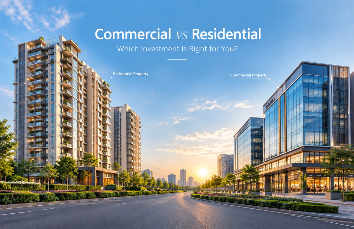 Commercial vs Residential Investment
