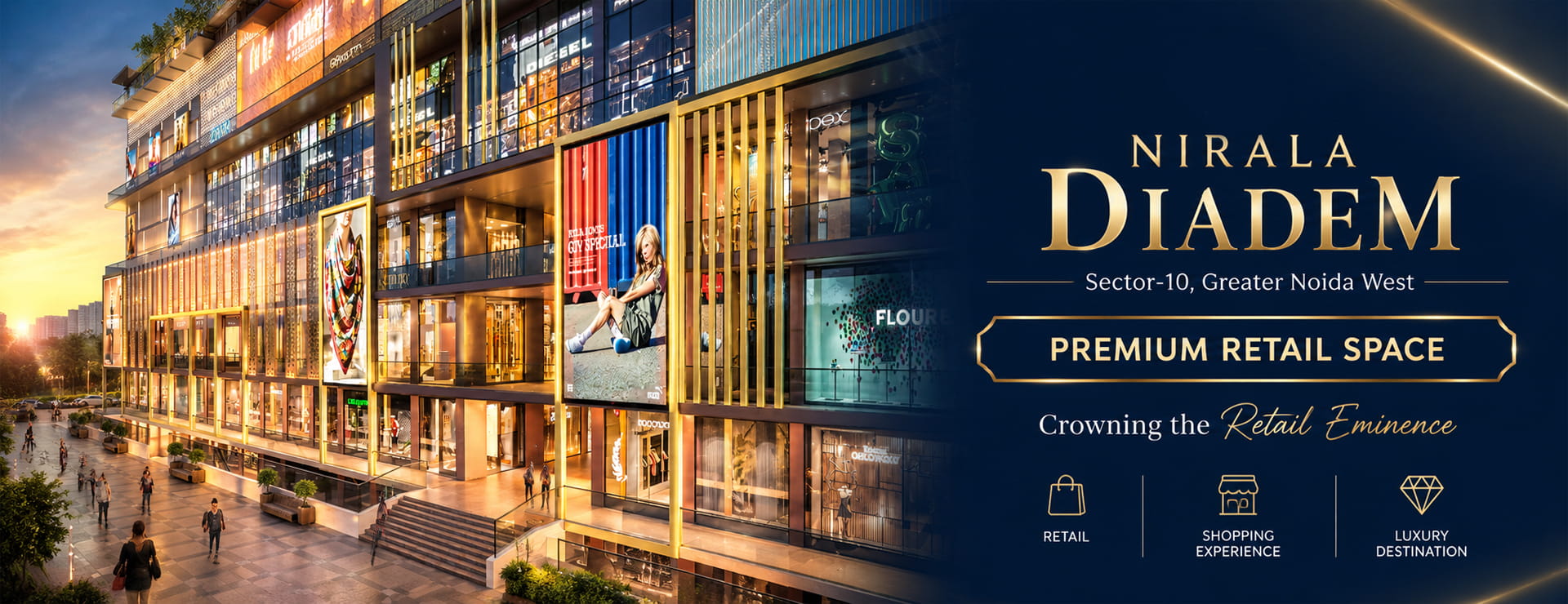 Nirala Diadem commercial project in C-6, Sector-10, Greater Noida West - Banner 3