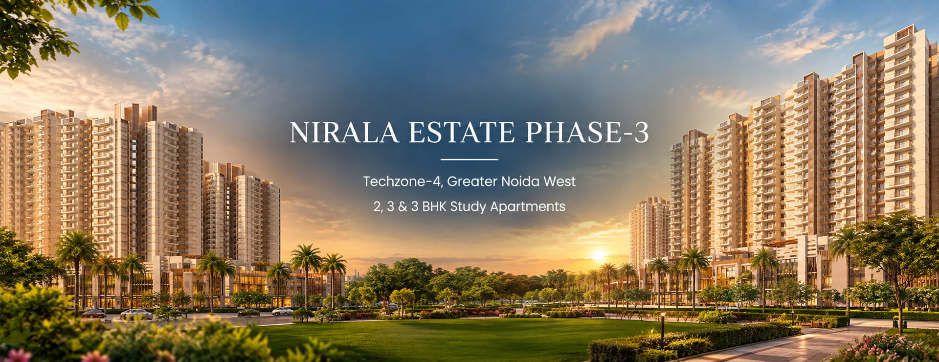 Nirala Estate Phase-3 residential apartment view in Greater Noida West - Banner 2