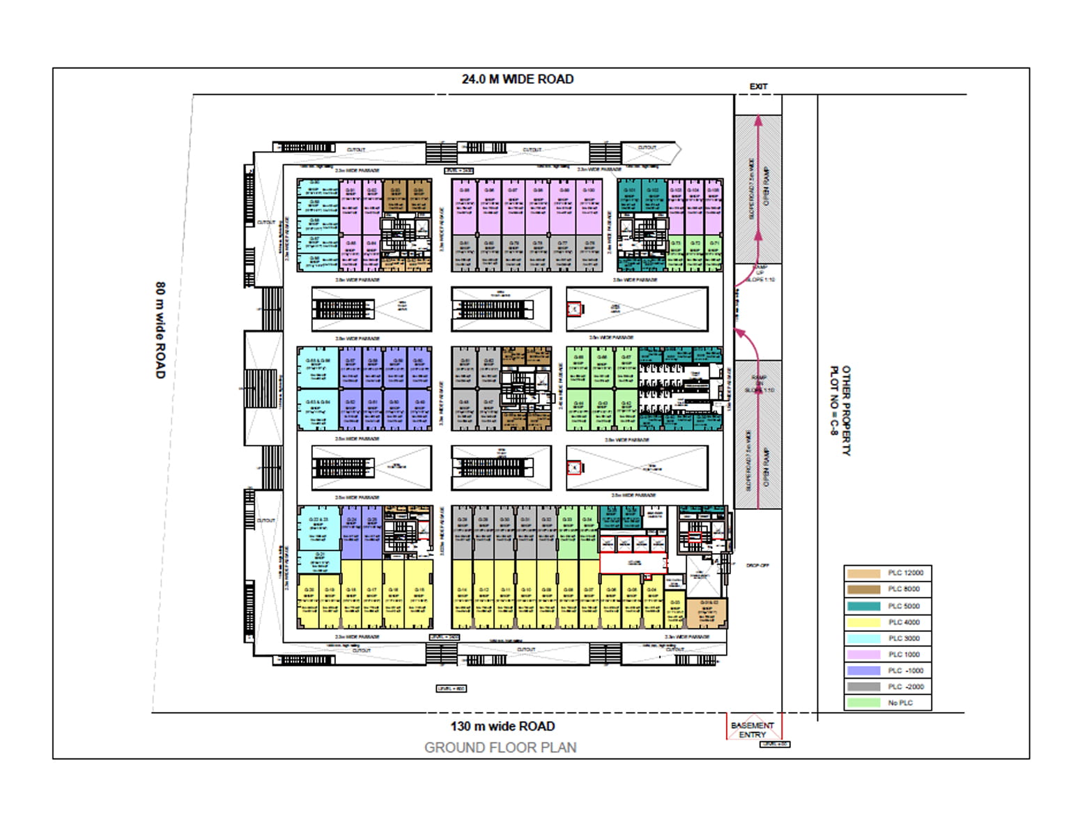 Nirala Gateway master plan and commercial site layout in C-07, Sector 12, Greater Noida West