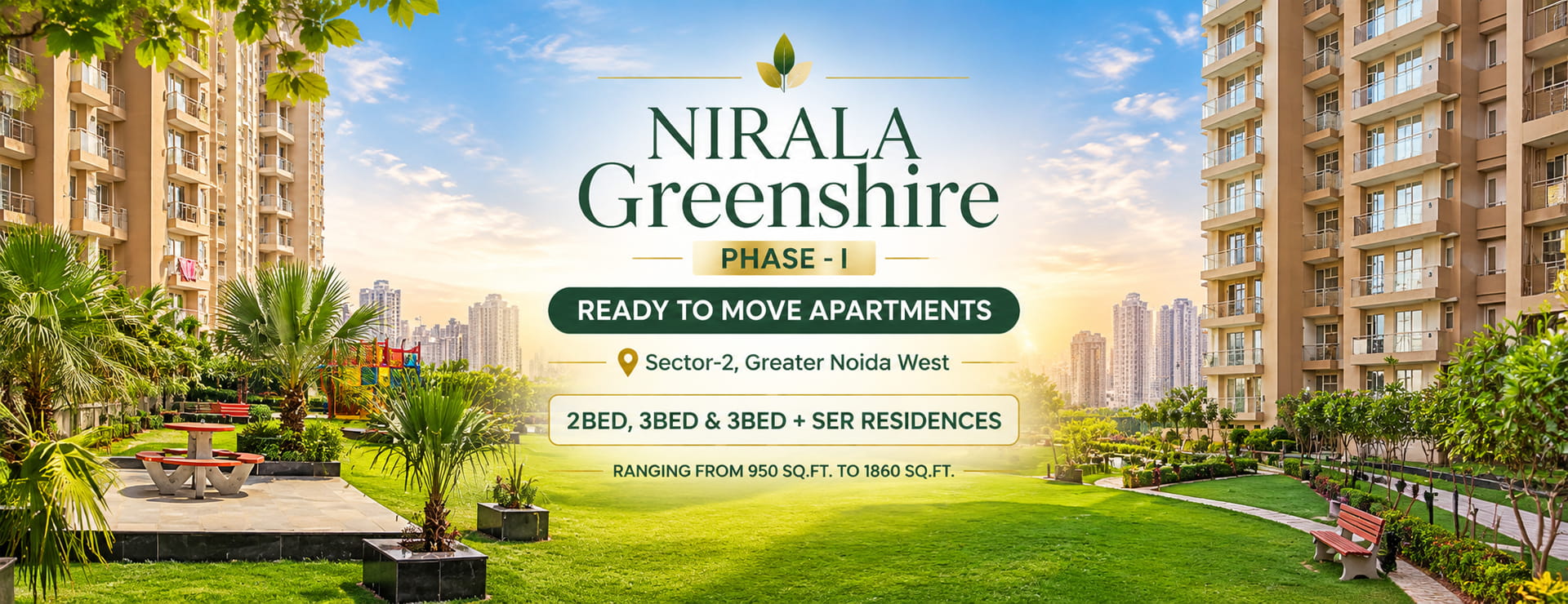 Nirala Greenshire Phase-1 residential apartments in Greater Noida West - Banner 3